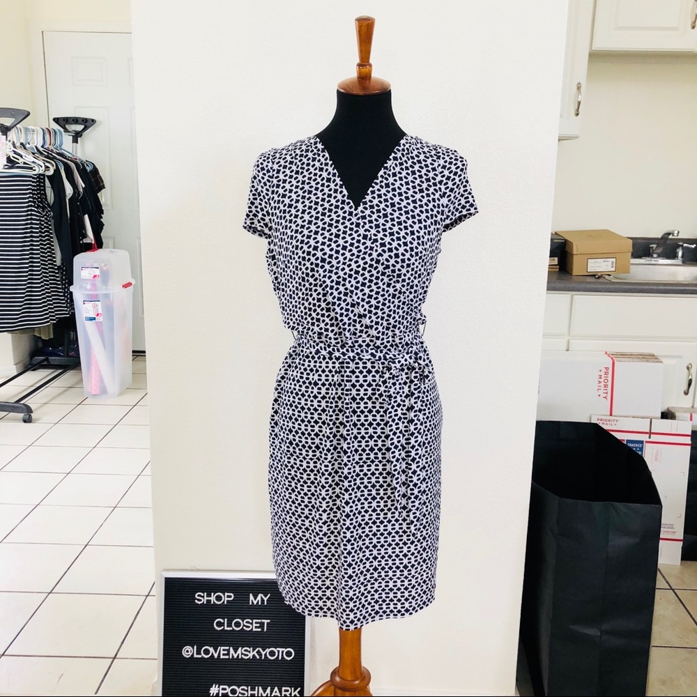 Laundry by design faux wrap dress